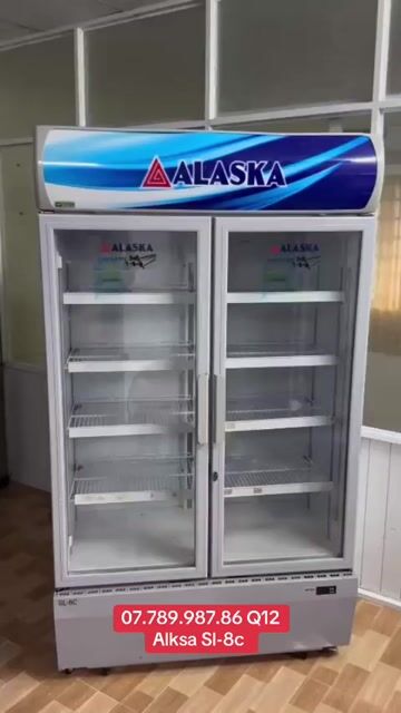Tủ mát Alaska SL-8C Trắng Đã sử dụng. Mua bán Tủ lạnh tại Quận 12 Tp Hồ Chí Minh được đăng bởi Hùng điện máy  hình 1