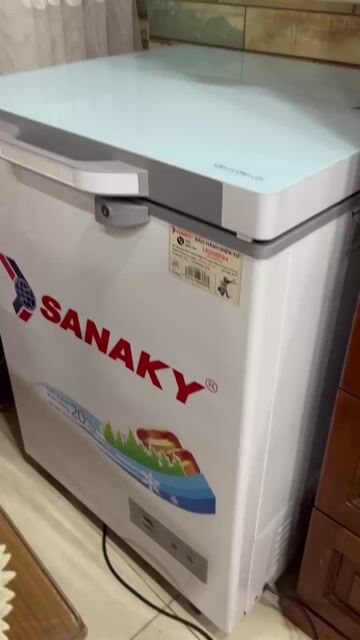 Tủ đông Sanaky 100 lít Trắng. Mua bán Tủ lạnh tại Quận Bình Thạnh Tp Hồ Chí Minh được đăng bởi THUỲ TRANG hình 1