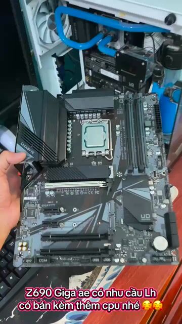 Mainboard Gigabyte Z690 ATX Đen. Mua bán Linh kiện (RAM, Card...) tại Huyện Chợ Mới An Giang được đăng bởi Vi Tính Phát Tài hình 1