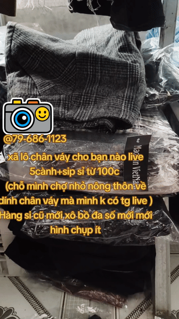 Chân váy nữ vải tổng hợp đã sử dụng. Mua bán Quần áo tại Huyện Châu Thành Sóc Trăng được đăng bởi NHAKINHDOANH hình 1