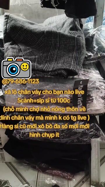 Chân váy nữ vải tổng hợp đã sử dụng. Mua bán Quần áo tại Huyện Châu Thành Sóc Trăng được đăng bởi NHAKINHDOANH hình 1