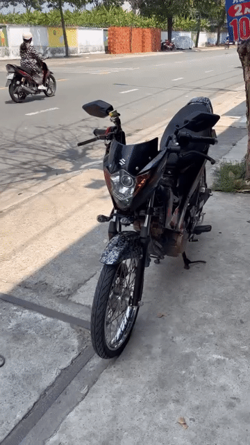 Suzuki Raider Đen Zin êm. Mua bán Xe máy tại Thị xã Bến Cát Bình Dương được đăng bởi xe máy trả góp tín nghĩa  hình 1