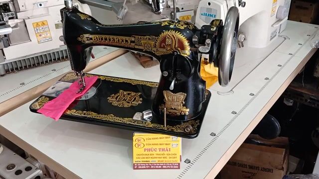 Máy may gia đình BUTTERFLY Đen. Mua bán Đồ chuyên dụng, Giống nuôi trồng tại Quận Tân Bình Tp Hồ Chí Minh được đăng bởi Nhâm Văn Thái hình 1