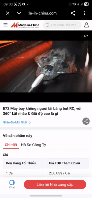 Máy bay điều khiển Chasing Fighter Plane. Mua bán Sở thích khác tại Quận Hà Đông Hà Nội được đăng bởi Lung linh hình 1