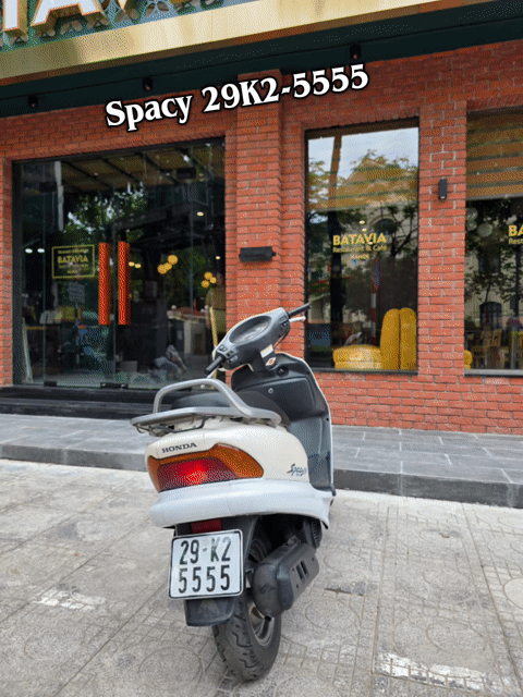 Vip-Spacy Nhật biển số tứ quý 5555. Mua bán Xe máy tại Quận Ba Đình Hà Nội được đăng bởi Bách hình 1