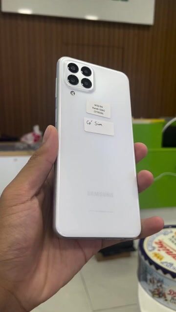 Samsung Galaxy M33 5G 128GB Trắng. Mua bán Điện thoại tại Quận Ngô Quyền Hải Phòng được đăng bởi lê thanh thuỷ hình 1