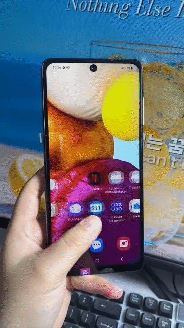 Samsung Galaxy A71 128GB Xanh. Mua bán Điện thoại tại Quận Cầu Giấy Hà Nội được đăng bởi Thương Moon hình 1