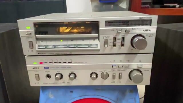 Amply Cassette AIWA AD-F60/A80 Bạc. Mua bán Tivi, Âm thanh tại Quận Tân Bình Tp Hồ Chí Minh được đăng bởi huy  hình 1