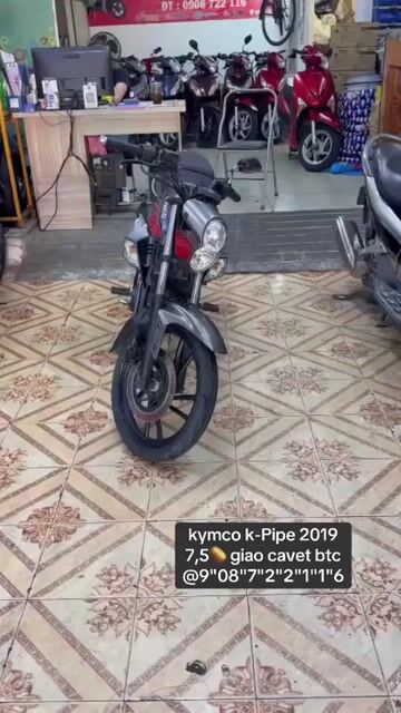 Kymco K-Pipe 2019 50cc côn tự động bs sài gòn. Mua bán Xe máy tại Quận Tân Phú Tp Hồ Chí Minh được đăng bởi Tuấn Đạt hình 1