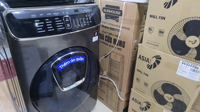 Máy giặt sấy 24,5kg Samsung FlexWash WR24M9960KV/S. Mua bán Máy giặt tại Quận Bình Thạnh Tp Hồ Chí Minh được đăng bởi Minh hình 1