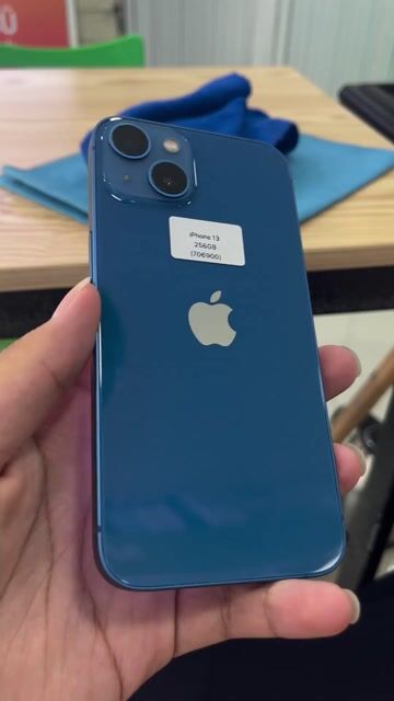 Apple iPhone 13 256GB Xanh blue Likenew. Mua bán Điện thoại tại Quận Ngô Quyền Hải Phòng được đăng bởi lê thanh thuỷ hình 1