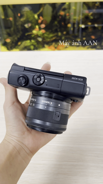 Máy ảnh Canon M200 Đen Đèn flash hỏng. Mua bán Máy ảnh, Máy quay tại Thành phố Thủ Đức Tp Hồ Chí Minh được đăng bởi Máy Ảnh Cũ Giá Rẻ Sài Gòn AANcamera hình 1