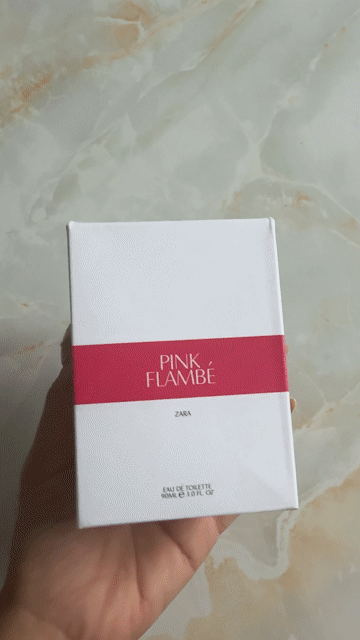 Nước hoa Zara Pink Flambé Nữ 90ml. Mua bán Nước hoa tại Quận Bình Tân Tp Hồ Chí Minh được đăng bởi Minh Nguyệt  hình 1