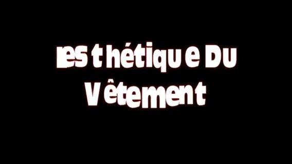 L'esthétique du vêtement