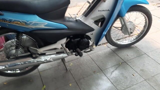 Honda Wave Alpha Xanh đen bạc chính chủ. Mua bán Xe máy tại Quận Đống Đa Hà Nội được đăng bởi Luuducthang hình 1
