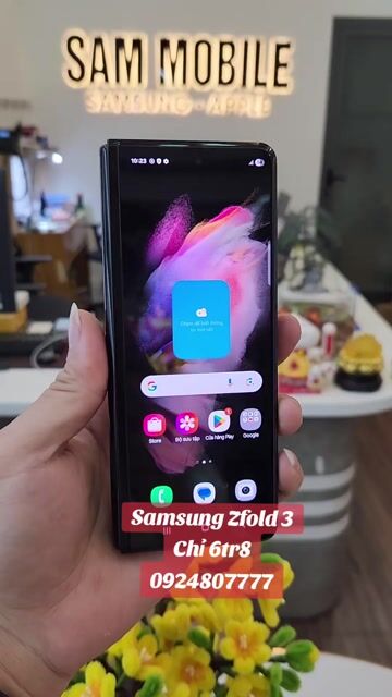 Samsung Galaxy Z Fold 3 256GB Đen. Mua bán Điện thoại tại Quận Ninh Kiều Cần Thơ được đăng bởi Hồ Quốc Thái hình 1