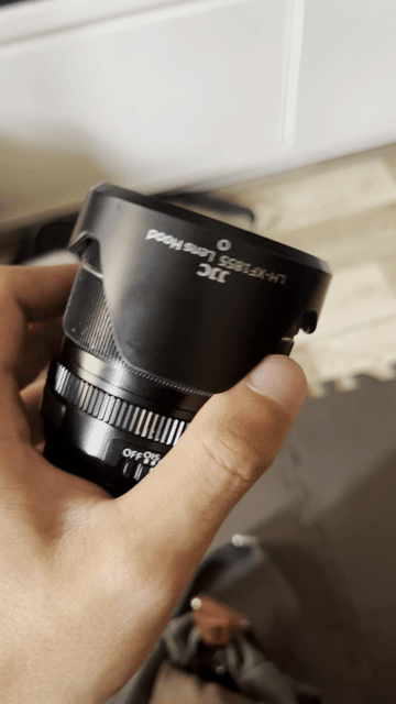 Ống kính Fujifilm XF 18-55mm Đen. Mua bán Máy ảnh, Máy quay tại Quận Hoàng Mai Hà Nội được đăng bởi Hà T hình 1