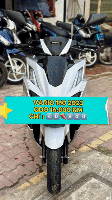 [GÓP DC GIỮ CAVET] Vario 160 2023 Bạc porcher. Mua bán Xe máy tại Quận 12 Tp Hồ Chí Minh được đăng bởi Bùi văn hiếu hình 1