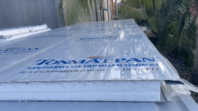 Tấm panel vách ngăn Xốp, tôn. Mua bán Nội thất, đồ gia dụng khác tại Quận Ninh Kiều Cần Thơ được đăng bởi Panel cách nhiệt TM hình 1