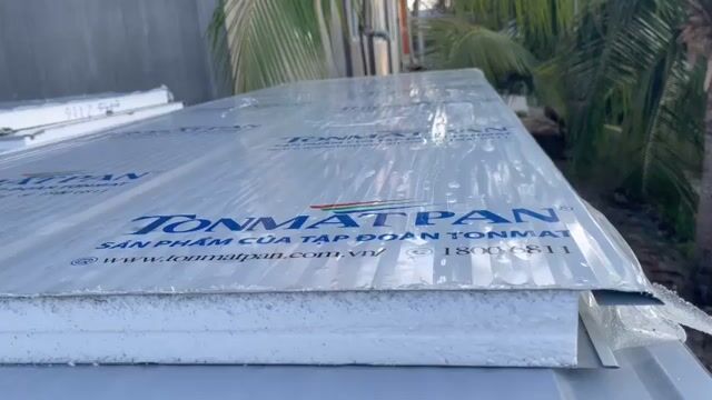 Tấm panel vách ngăn Xốp, tôn. Mua bán Nội thất, đồ gia dụng khác tại Quận Ninh Kiều Cần Thơ được đăng bởi Panel cách nhiệt TM hình 1