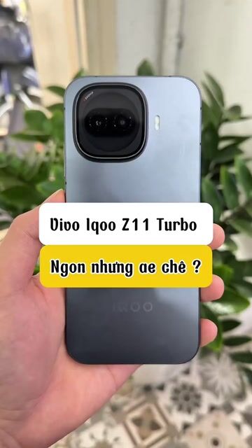 Vivo IQOO Z11 Turbo 16/256GB Snap 8 Gen 5 Pin 7600. Mua bán Điện thoại tại Quận Nam Từ Liêm Hà Nội được đăng bởi MPhones Mỹ Đình hình 1