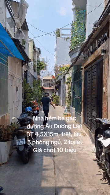 Cho thuê Nhà ở Quận 8 Tp Hồ Chí Minh diện tích 60 m² giá 10 triệu/tháng