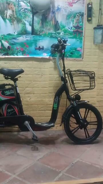 Xe đạp điện HK bike bình mới. Mua bán Xe điện tại Quận Thanh Xuân Hà Nội được đăng bởi Thien Ha hình 1