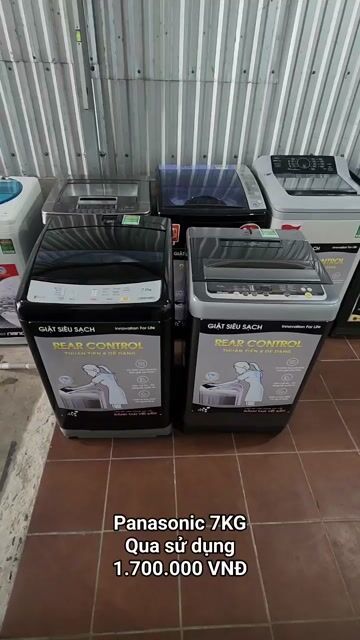 Máy giặt Panasonic 7KG. Mua bán Máy giặt tại Thành phố Sóc Trăng Sóc Trăng được đăng bởi Điện Lạnh Hoàng Khải hình 1