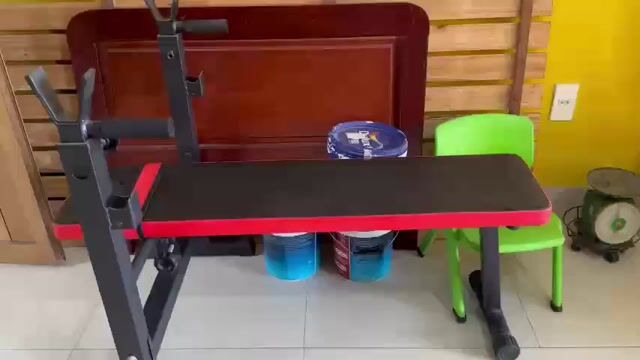 Ghế tập tạ Đen, Đỏ. Mua bán Đồ thể thao, Dã ngoại tại Quận Gò Vấp Tp Hồ Chí Minh được đăng bởi Hanh Pham hình 1