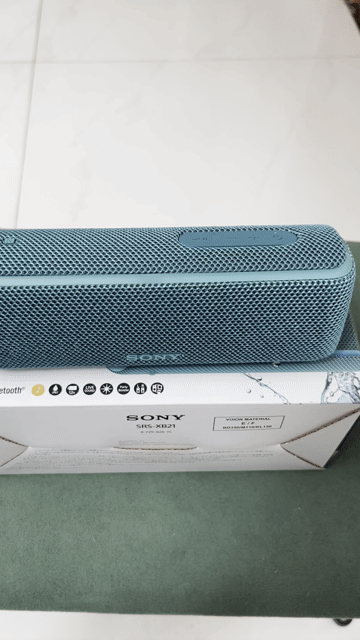 Loa Bluetooth Sony SRS-XB21 Xanh ngọc. Mua bán Tivi, Âm thanh tại Quận Ngũ Hành Sơn Đà Nẵng được đăng bởi Japan DM Shop hình 1