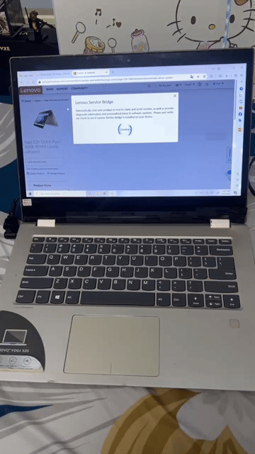 Lenovo Yoga 520 i3 7100u Vàng đồng. Mua bán Laptop tại Quận Ninh Kiều Cần Thơ được đăng bởi HIEU1986 hình 1