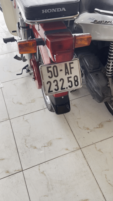 Honda Cup Nhật Đỏ trắng. Mua bán Xe máy tại Thành phố Thủ Đức Tp Hồ Chí Minh được đăng bởi binh tan hình 1