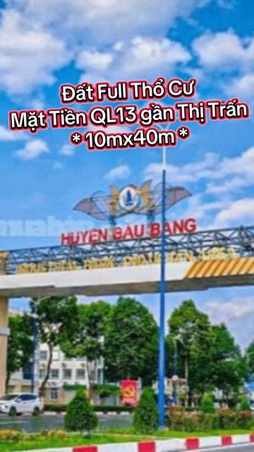 Mua bán Đất Huyện Bàu Bàng Bình Dương diện tích 400 m² giá 3,9 tỷ