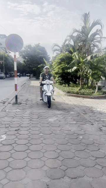 Piaggio Liberty iGet ABS 2020 Trắng. Mua bán Xe máy tại Quận Hoàng Mai Hà Nội được đăng bởi Trường Giang Phạm hình 1