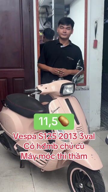 Vespa S125 2013 có hđmb chủ cũ. Mua bán Xe máy tại Thành phố Thủ Đức Tp Hồ Chí Minh được đăng bởi Lê Hạnh hình 1