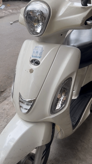 Xe Kymco Like 50cc màu Trắng Zin Đẹp hoàn hảo . Mua bán Xe máy tại Quận Bình Tân Tp Hồ Chí Minh được đăng bởi phan tan dung hình 1
