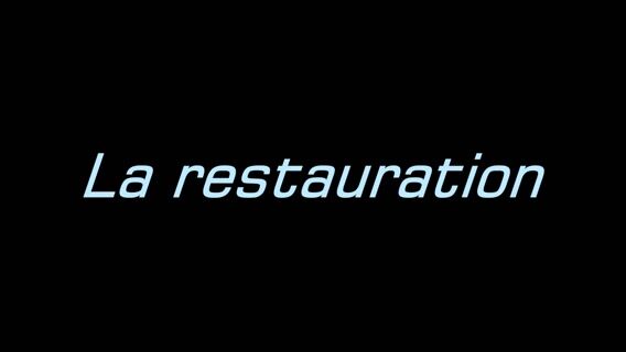 La restauration