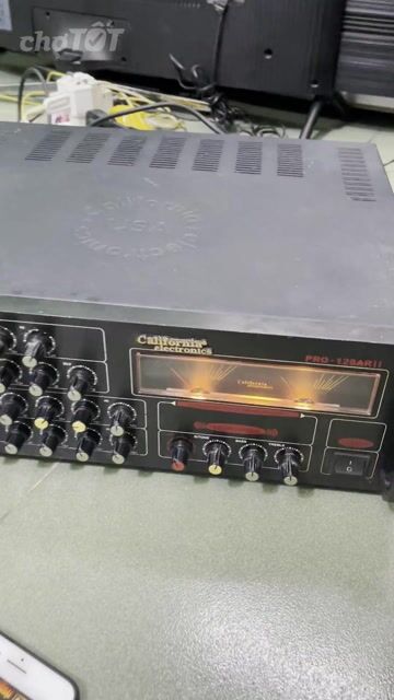 Amply California PRO-128AR II Đen 250W. Mua bán Tivi, Âm thanh tại Quận 10 Tp Hồ Chí Minh được đăng bởi Vũ Tâm hình 1