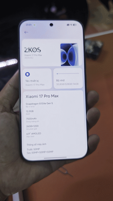 Xiaomi 17Promax. Mua bán Điện thoại tại Thành phố Bà Rịa Bà Rịa - Vũng Tàu được đăng bởi Trần Tùng hình 1
