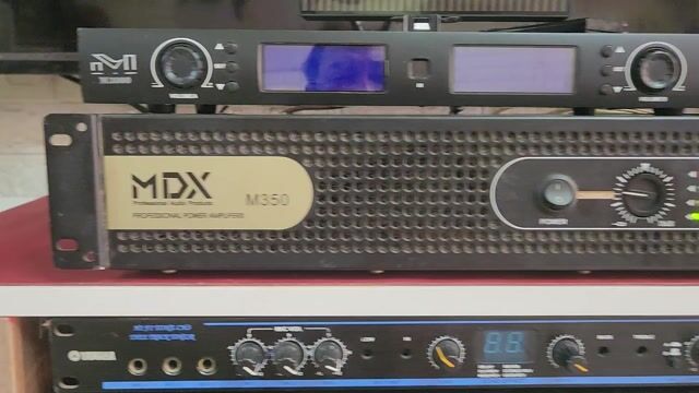 Cục đẩy công suất MDX M350 2 kênh zin.... Mua bán Tivi, Âm thanh tại Quận Phú Nhuận Tp Hồ Chí Minh được đăng bởi Long audio hình 1