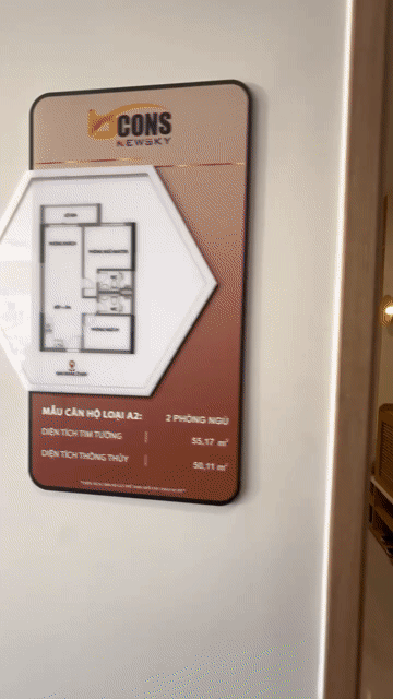 Mua bán Căn hộ Chung cư Bcons NewSky Thành phố Thuận An Bình Dương diện tích 55 m² giá 2,8 tỷ