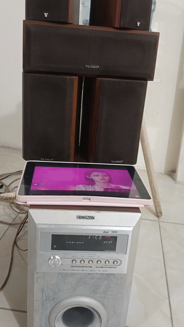 Bộ loa 5.1 Yilong Vỏ gỗ Nâu Bạc. Mua bán Tivi, Âm thanh tại Quận Hoàng Mai Hà Nội được đăng bởi Pham anh duc hình 1
