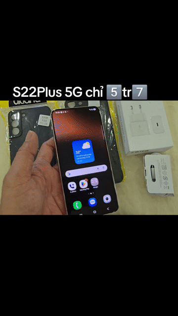 Samsung Galaxy S22 Plus 256GB Hồng. Mua bán Điện thoại tại Huyện Châu Thành Tây Ninh được đăng bởi Trần Thiên Minh hình 1