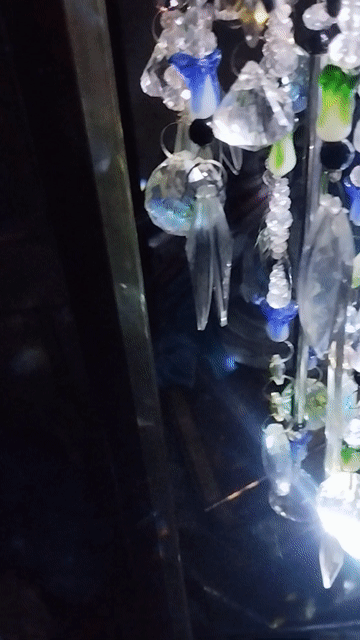 Đèn chùm pha lê trong suốt handmade. Mua bán Đèn tại Thành phố Vĩnh Long Vĩnh Long được đăng bởi Thuận Lê hình 1
