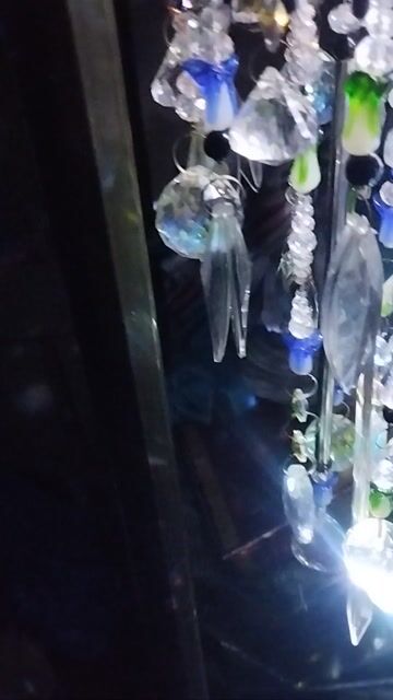 Đèn chùm pha lê trong suốt handmade. Mua bán Đèn tại Thành phố Vĩnh Long Vĩnh Long được đăng bởi Thuận Lê hình 1