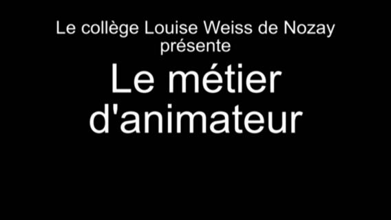 Le métier d'animateur