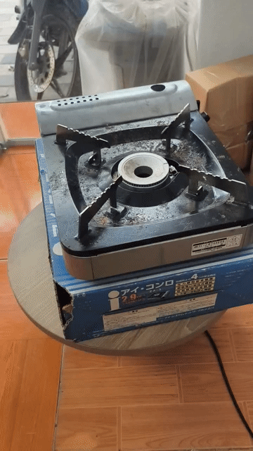 Bếp gas mini Zojirushi ZA-3 Nhật Bản. Mua bán Bếp, lò, đồ điện nhà bếp tại Quận Tây Hồ Hà Nội được đăng bởi Lâm Phạm hình 1