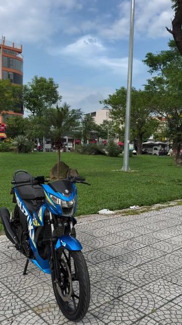 👉Satria 2019 bso75 chính chủ, xe rin mộc, máy móc. Mua bán Xe máy tại Quận Liên Chiểu Đà Nẵng được đăng bởi Xe máy cũ đức nguyễn hình 1