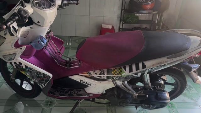 Yamaha Nouvo 4 Trắng hồng. Mua bán Xe máy tại Huyện Bàu Bàng Bình Dương được đăng bởi dieu  hình 1