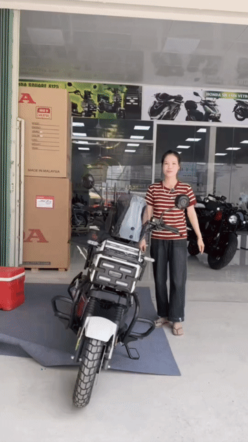Honda Square X125 Trắng, Xanh rêu. Mua bán Xe máy tại Thành phố Cà Mau Cà Mau được đăng bởi Tiền Xe Máy Phương Nam Cà Mau hình 1